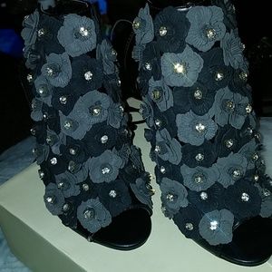 Black Patina 32 heels